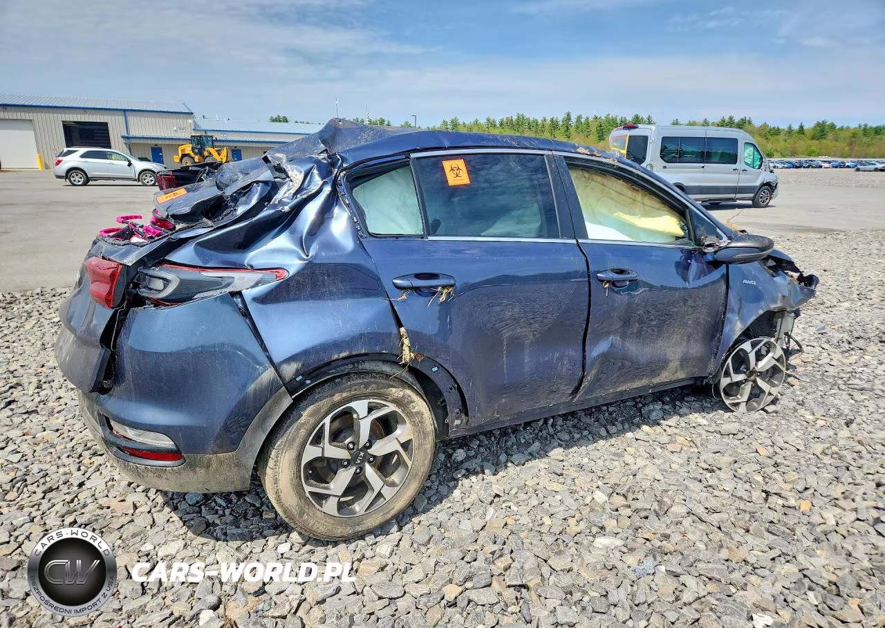 2020 Kia Sportage Lx VIN:KNDPMCAC8L7633550 - 3