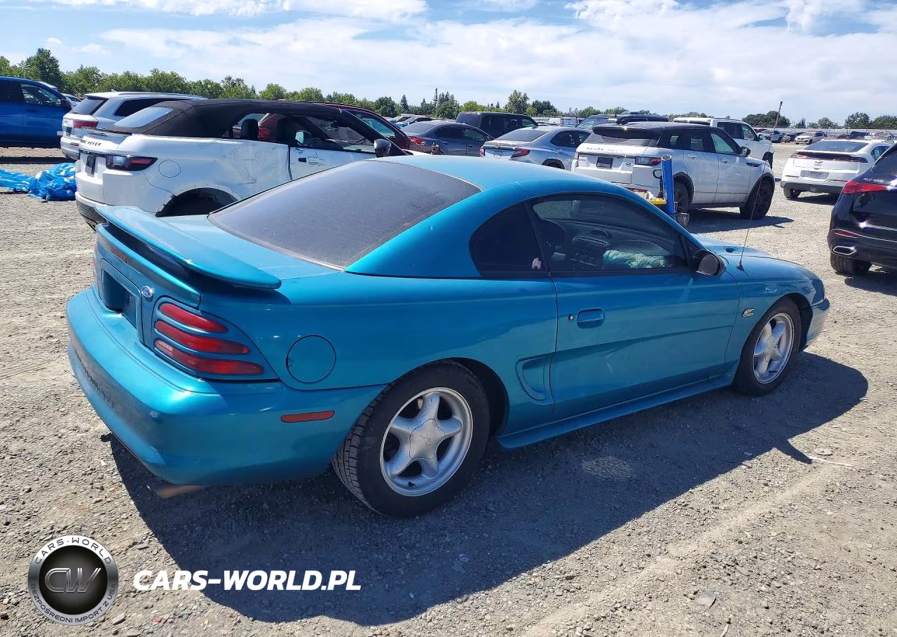 1995 Ford Mustang Gt VIN:1FALP42T1SF186967 - 3