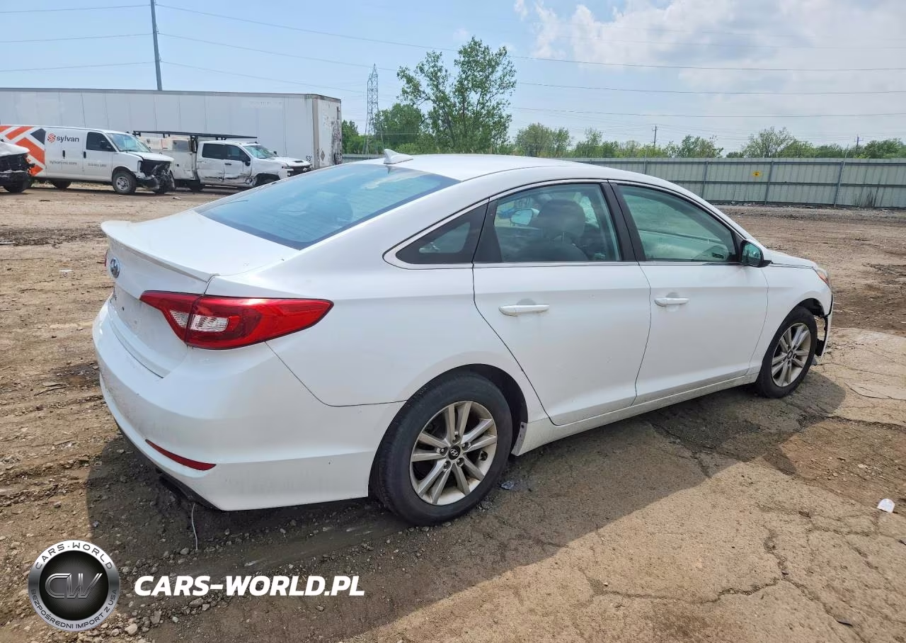 2017 Hyundai Sonata Se VIN:5NPE24AF0HH586627 - 3