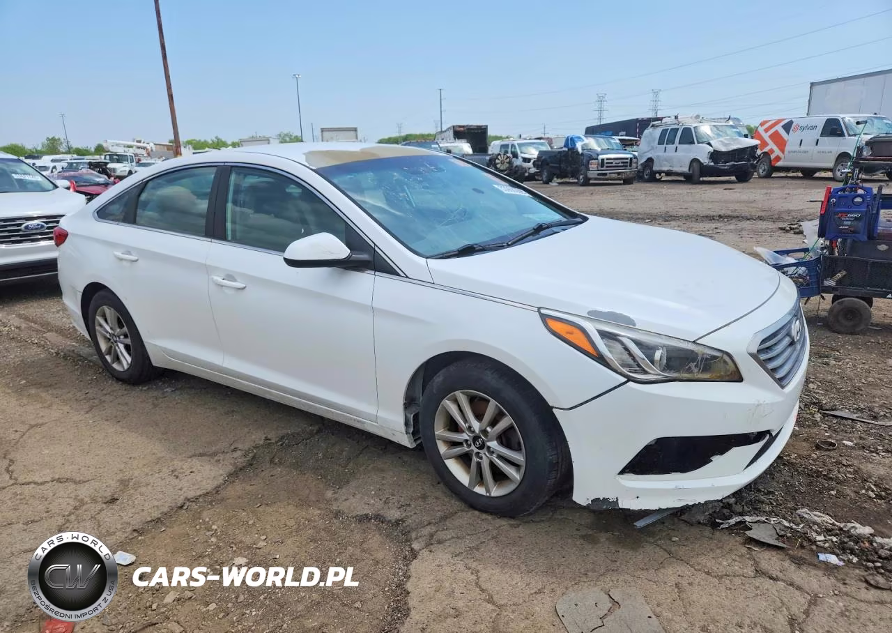 2017 Hyundai Sonata Se VIN:5NPE24AF0HH586627 - 4