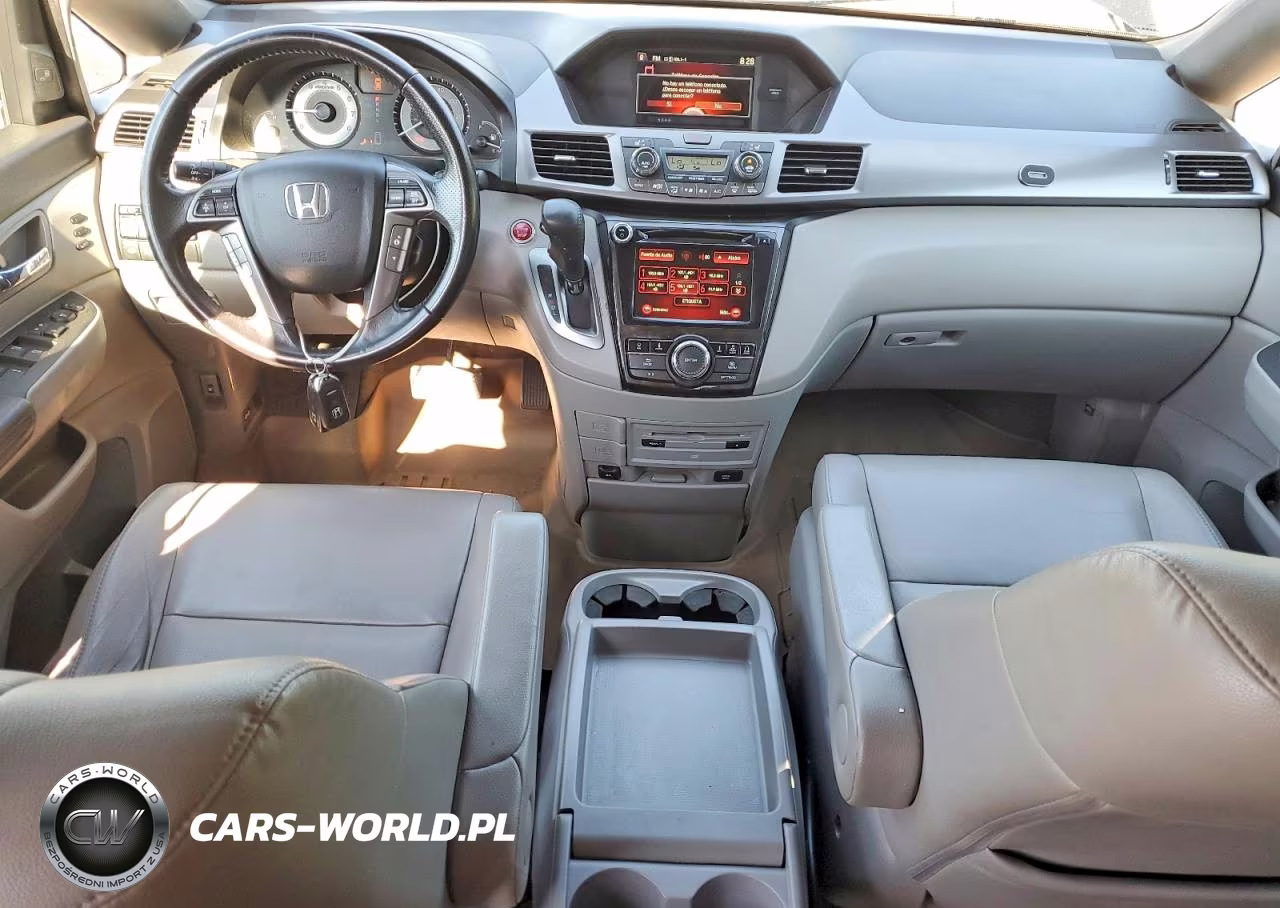 2014 Honda Odyssey Touring VIN:5FNRL5H97EB027574 - 8