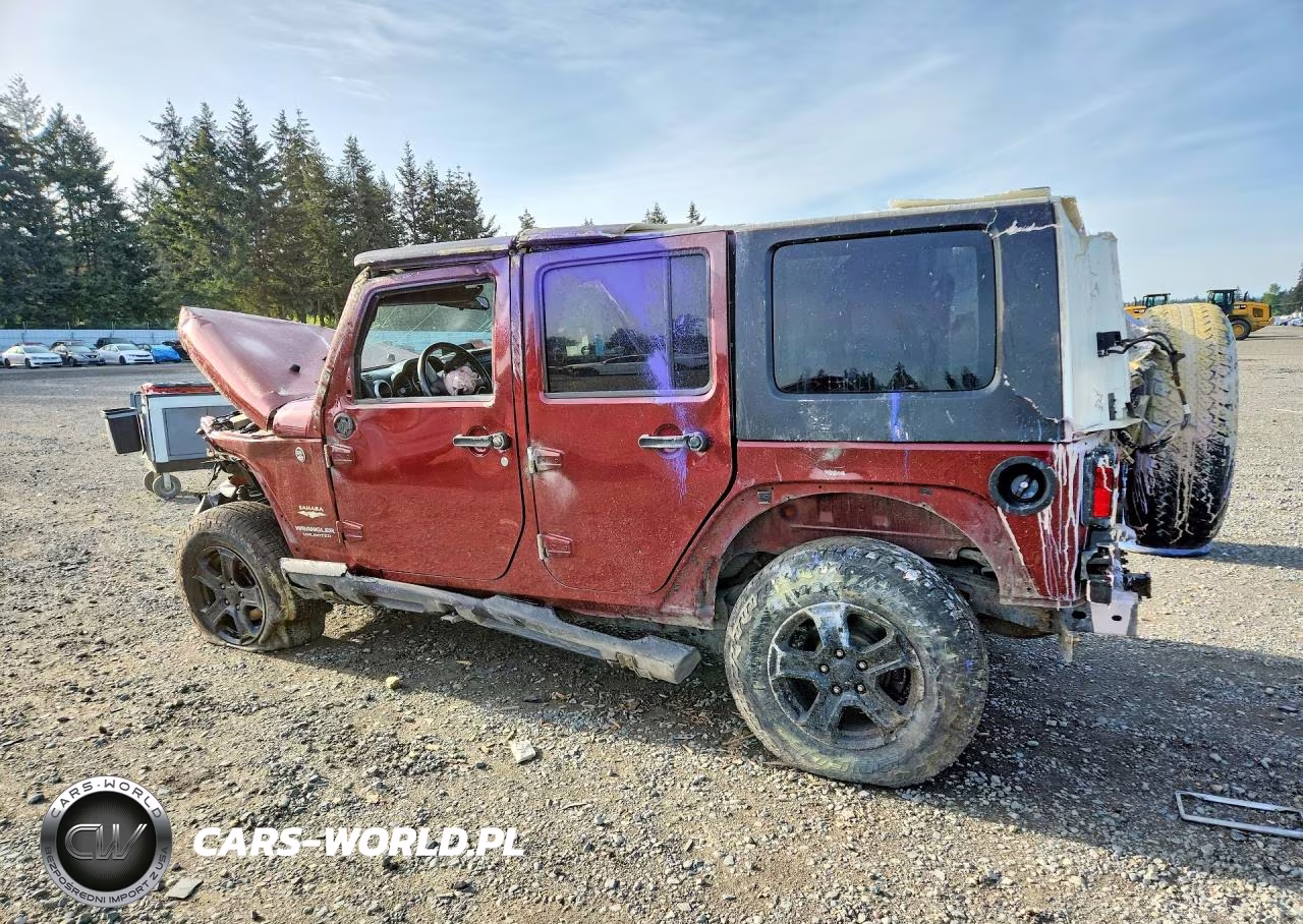 2008 Jeep Wrangler Unlimited Sahara VIN:1J4GA59158L552828 - 2