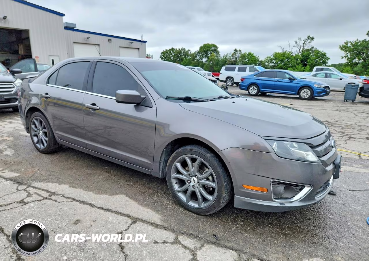 2010 Ford Fusion Se VIN:3FAHP0HA3AR206030 - 4
