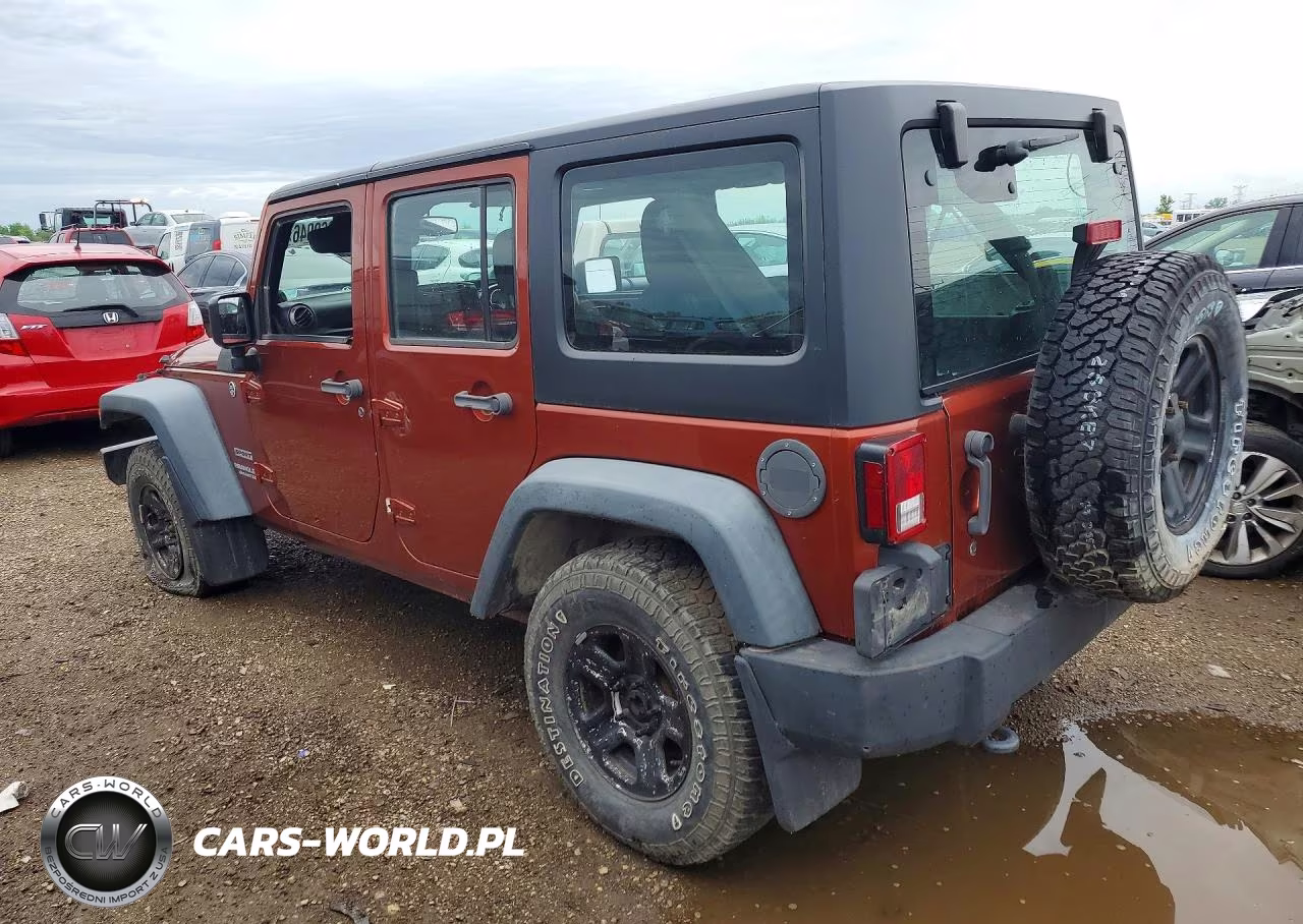 2014 JEEP WRANGLER UNLIMITED SPORT RHD VIN:1C4BJWKG6EL242834 - 2