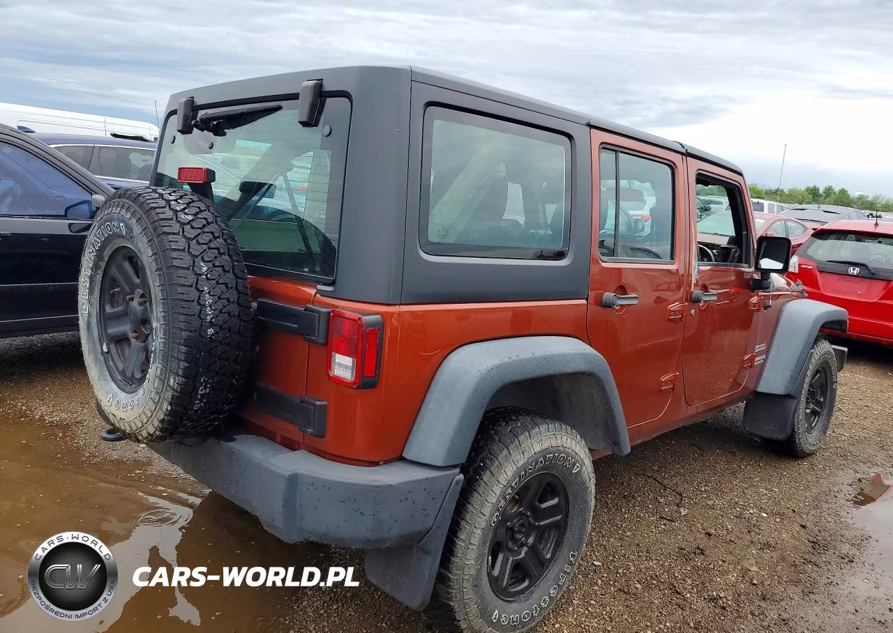 2014 JEEP WRANGLER UNLIMITED SPORT RHD VIN:1C4BJWKG6EL242834 - 3
