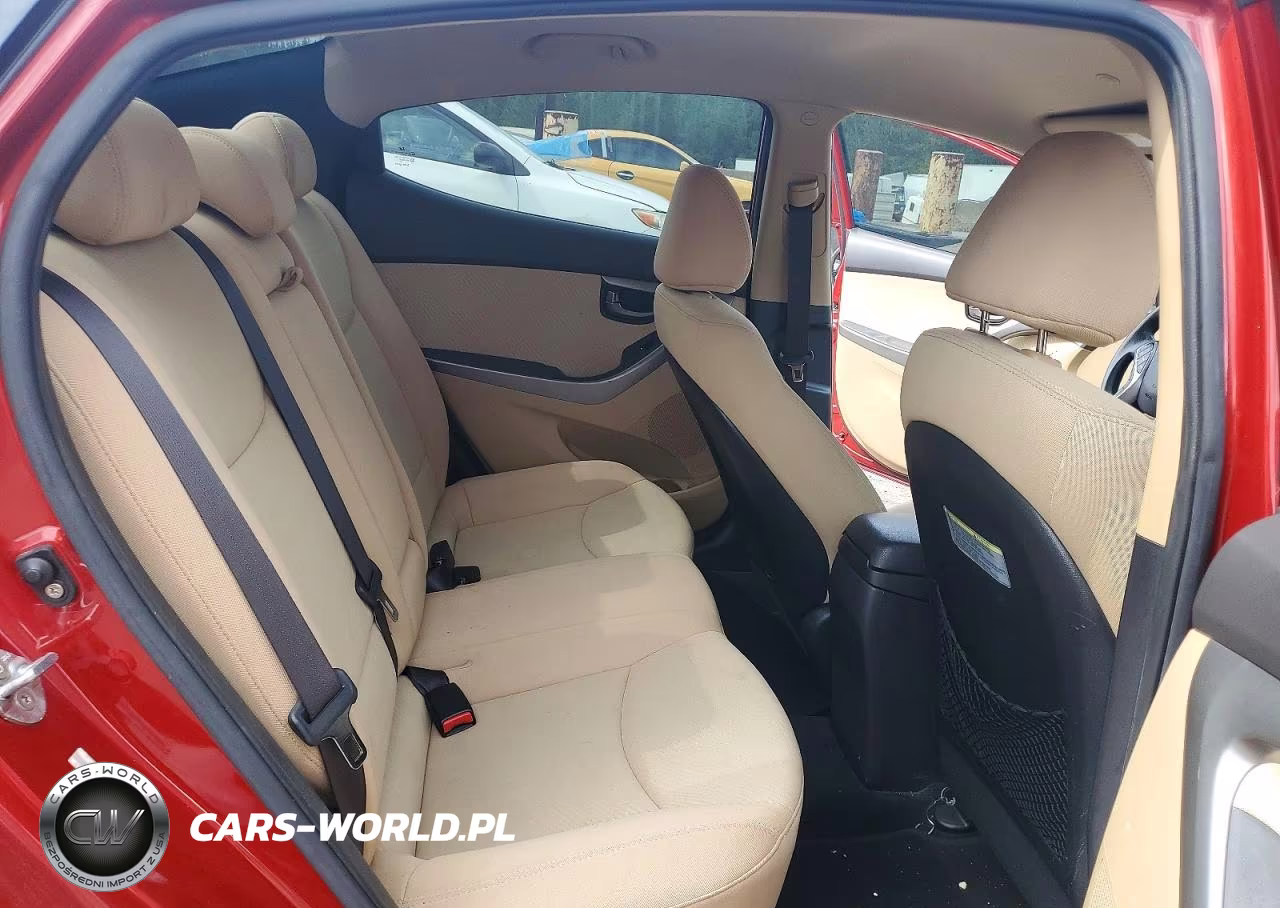 2013 Hyundai Elantra Gls VIN:KMHDH4AE6DU747334 - 10