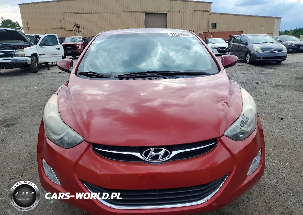 2013 Hyundai Elantra Gls VIN:KMHDH4AE6DU747334 - 5