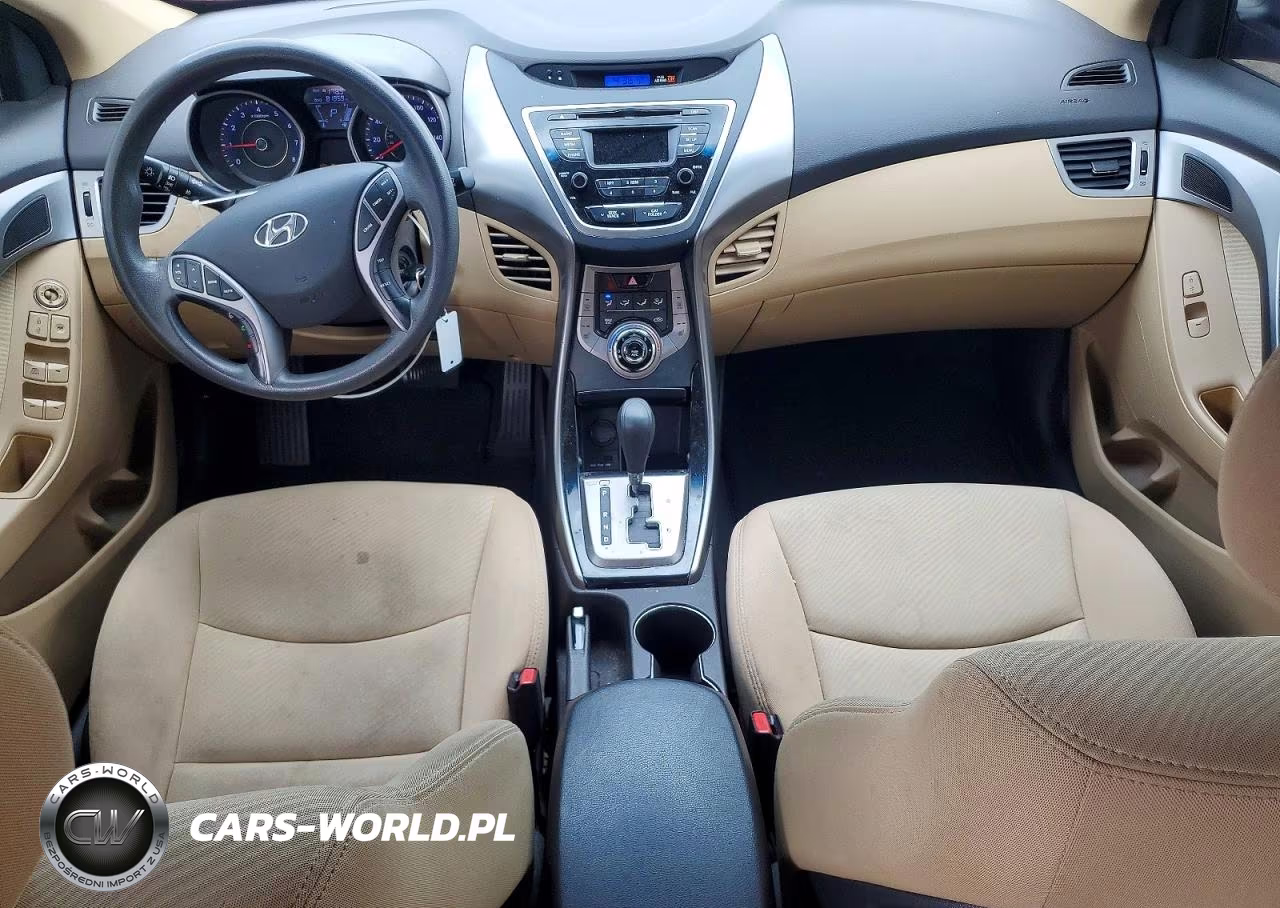 2013 Hyundai Elantra Gls VIN:KMHDH4AE6DU747334 - 8