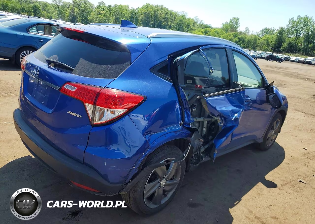 2021 Honda Hr-V Ex VIN:3CZRU6H55MM753616 - 3