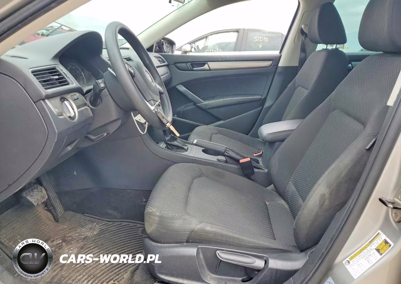 2012 Volkswagen Passat S VIN:1VWAH7A39CC066142 - 7
