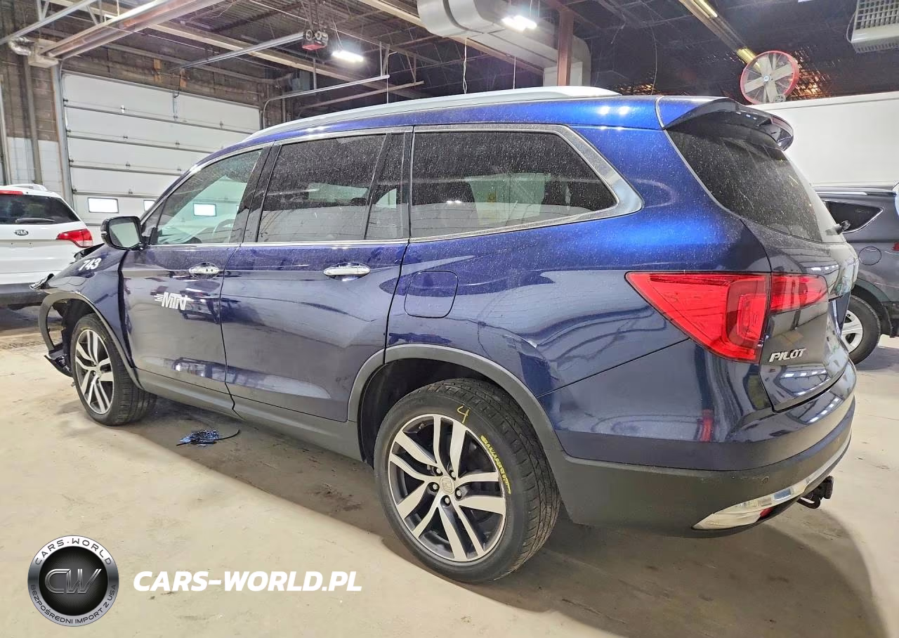 2018 Honda Pilot Elite VIN:5FNYF6H07JB023268 - 2