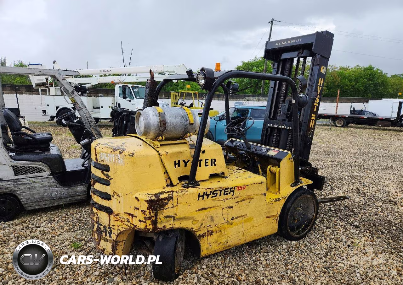 1989 Hyster Forklift VIN:021501 - 4