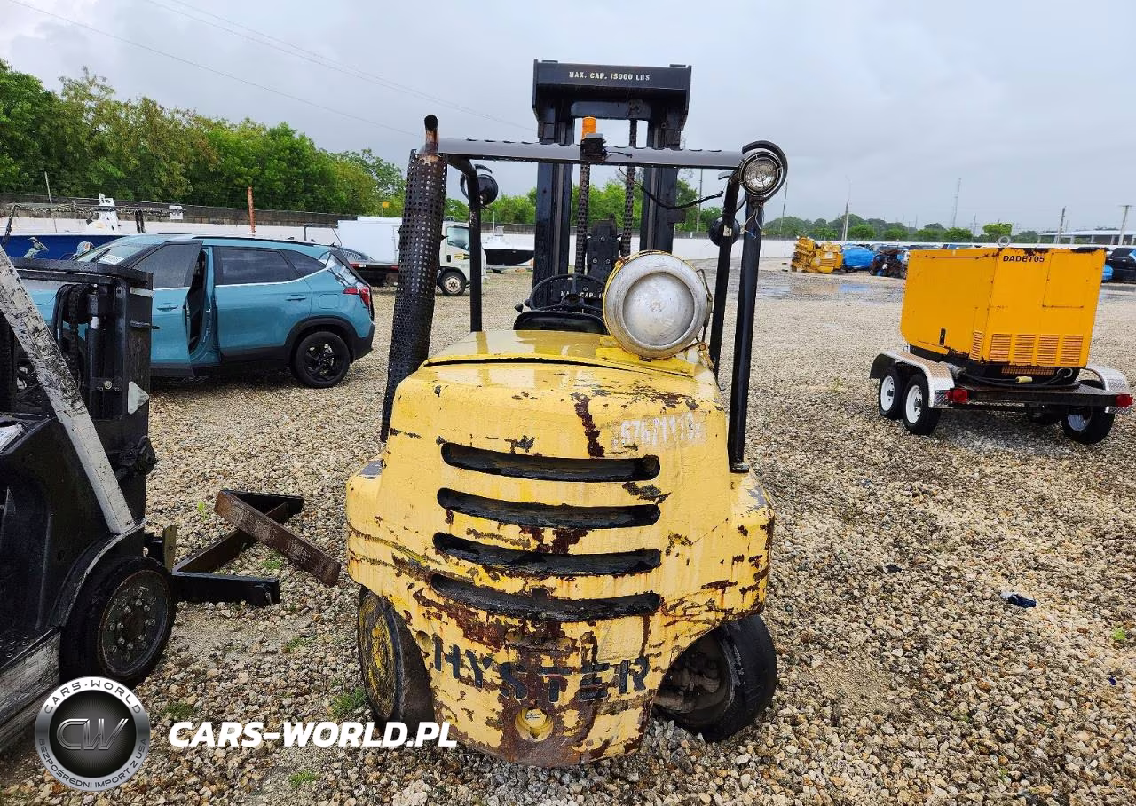1989 Hyster Forklift VIN:021501 - 9