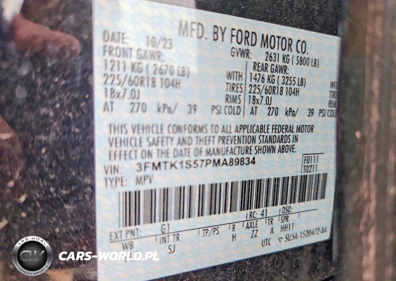 2023 Ford Mustang Mach-E Select VIN:3FMTK1S57PMA89834 - 13