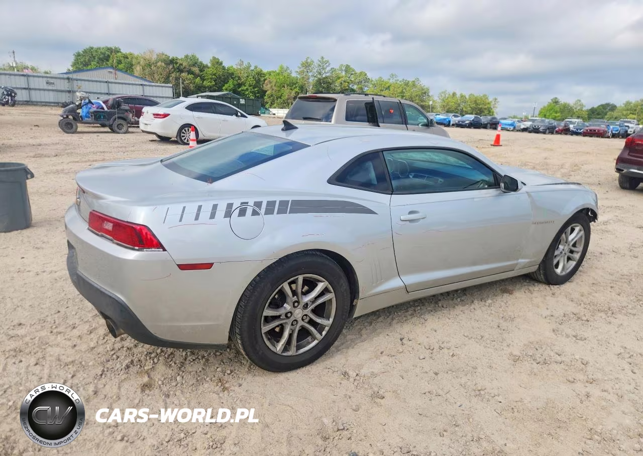 2014 Chevrolet Camaro Ls VIN:2G1FA1E30E9240218 - 3