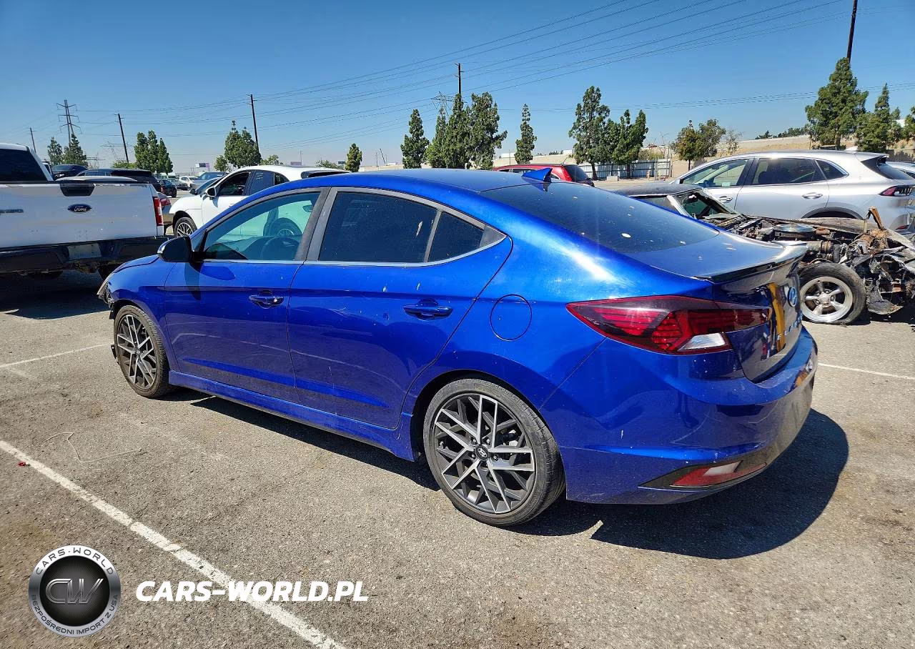 2020 Hyundai Elantra Sport VIN:KMHD04LB8LU993519 - 2