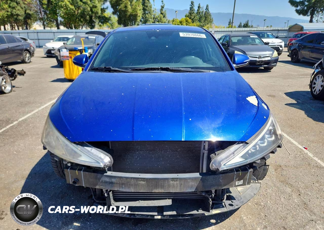 2020 Hyundai Elantra Sport VIN:KMHD04LB8LU993519 - 5