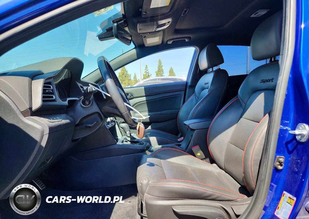 2020 Hyundai Elantra Sport VIN:KMHD04LB8LU993519 - 7