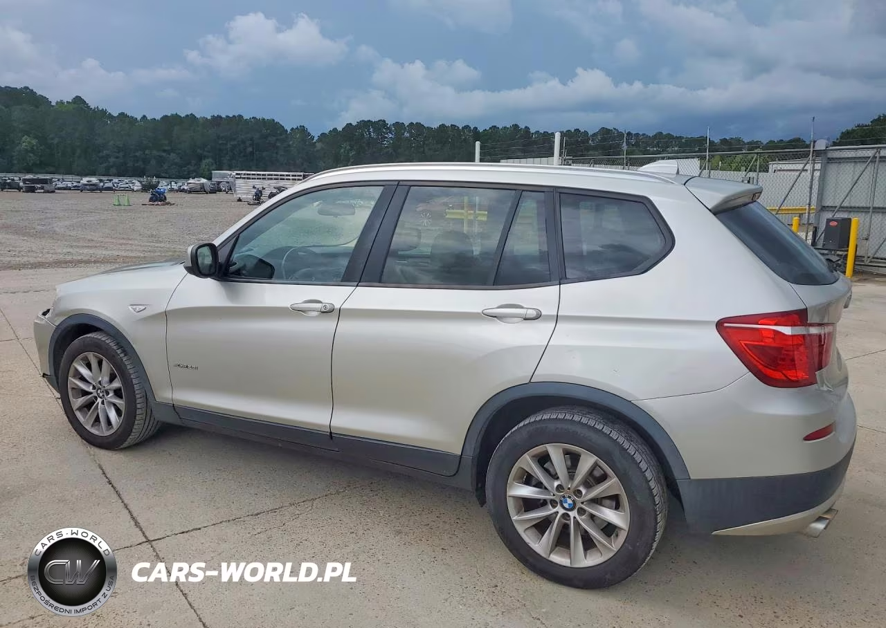 2014 BMW X3 xDrive28I VIN:5UXWX9C54E0D21162 - 2
