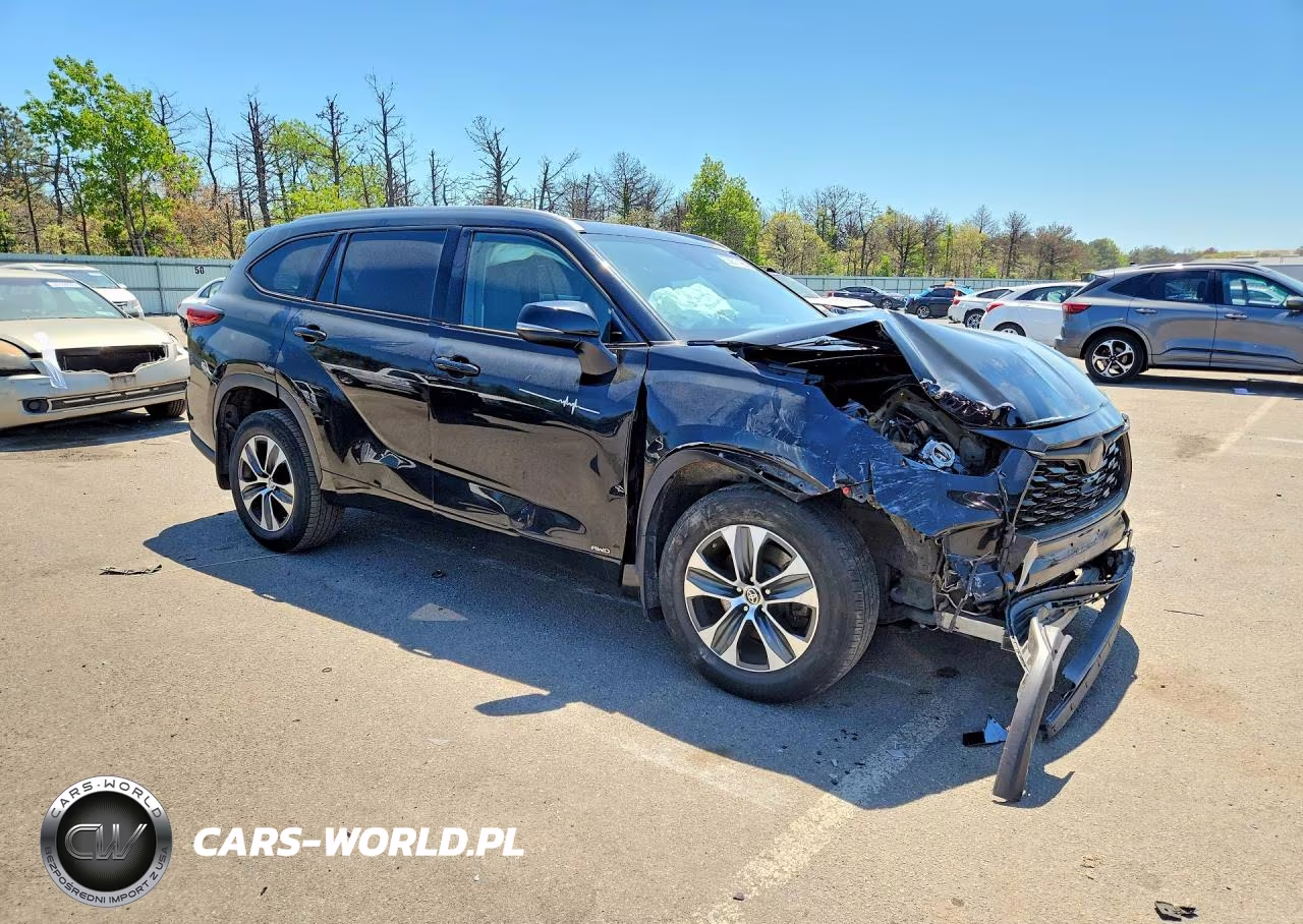 2022 Toyota Highlander Hybrid Xle VIN:5TDGBRCH1NS553811 - 4
