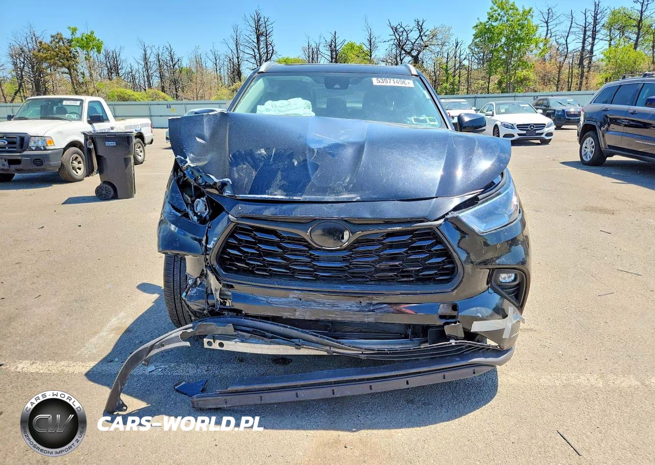 2022 Toyota Highlander Hybrid Xle VIN:5TDGBRCH1NS553811 - 5