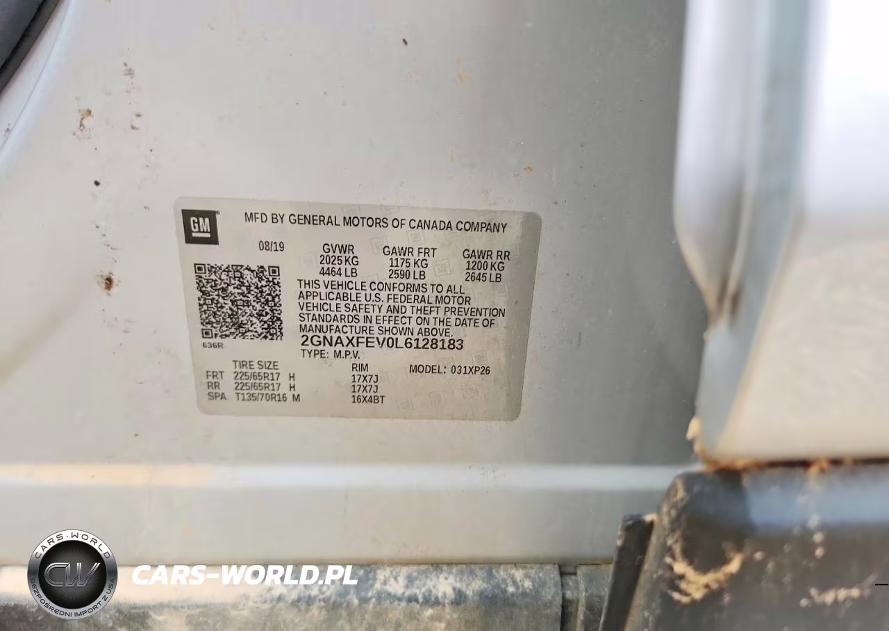 2020 Chevrolet Equinox VIN:2GNAXFEV0L6128183 - 12