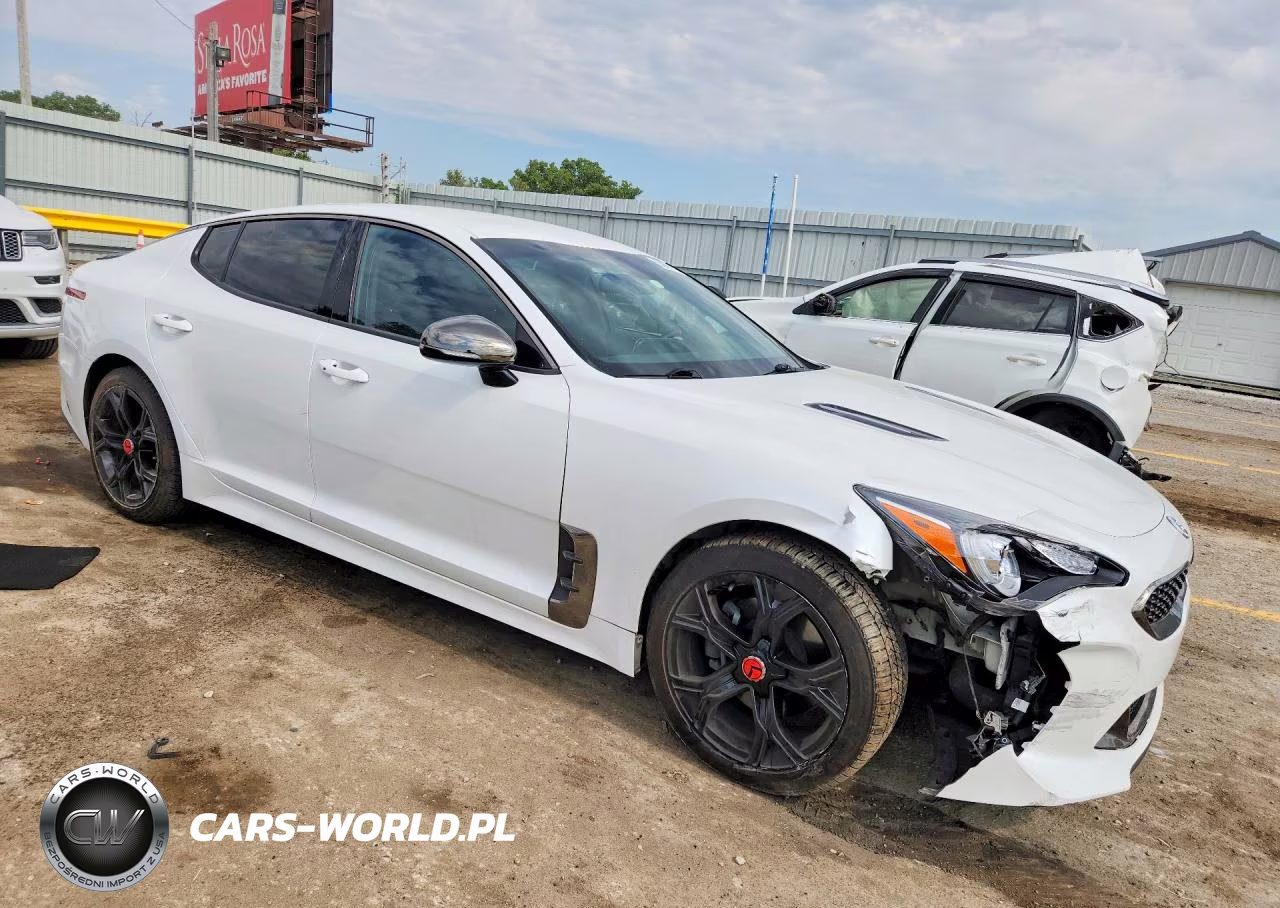 2021 Kia Stinger Gt-Line VIN:KNAE15LA2M6089333 - 4