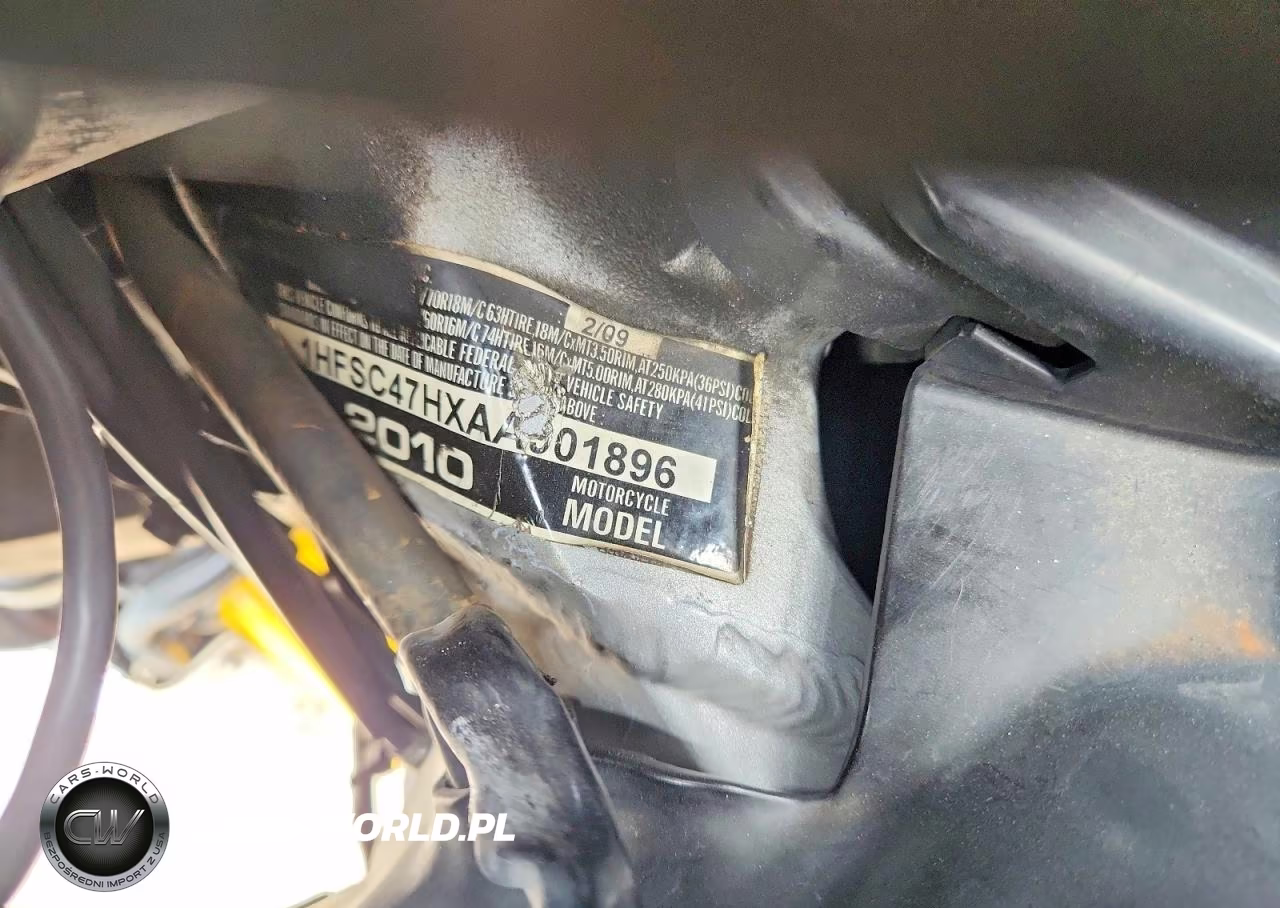 2010 Honda Gl1800 VIN:1HFSC47HXAA901896 - 9