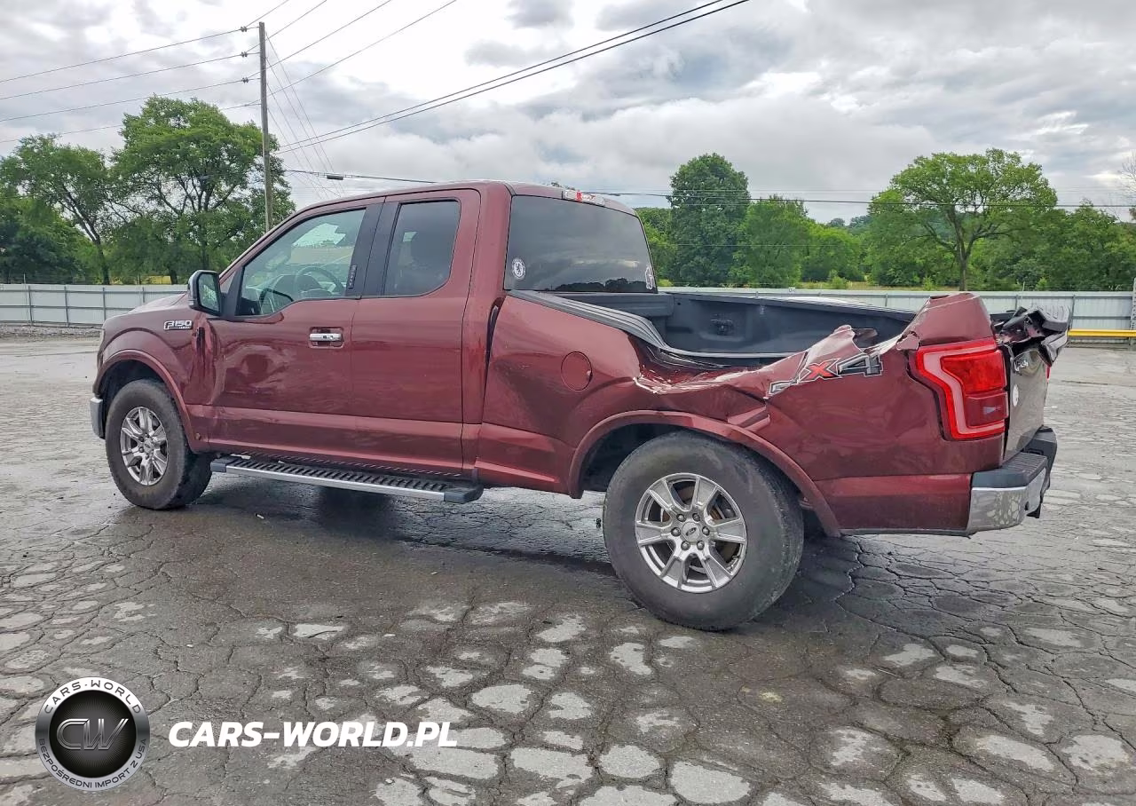 2016 Ford F150 Super Cab VIN:1FTFX1EF0GFB90804 - 2