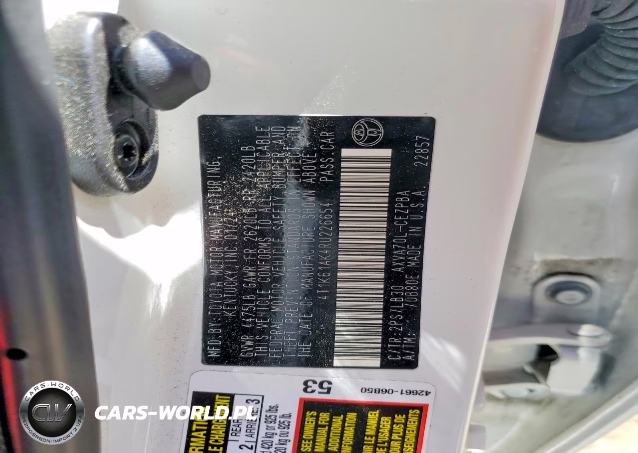 2024 Toyota Camry Xse VIN:4T1K61AK4RU226654 - 13