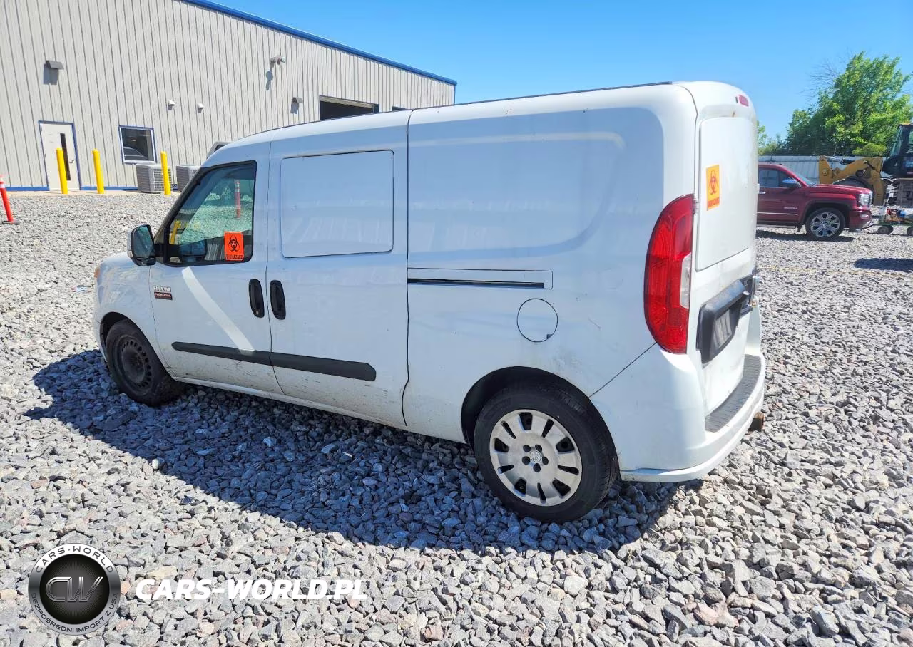 2017 Ram Promaster City Slt VIN:ZFBERFBB1H6D23677 - 2
