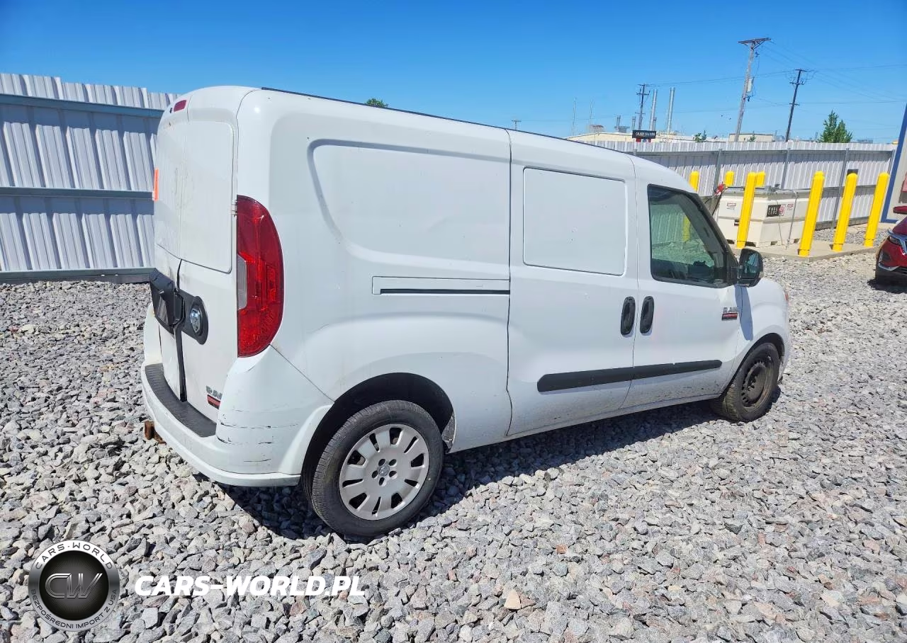 2017 Ram Promaster City Slt VIN:ZFBERFBB1H6D23677 - 3