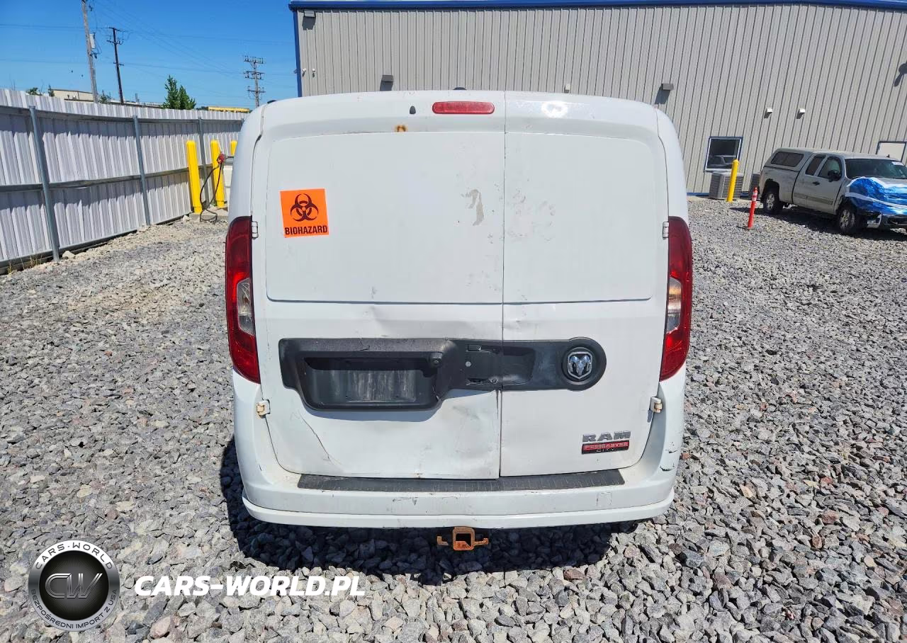 2017 Ram Promaster City Slt VIN:ZFBERFBB1H6D23677 - 6