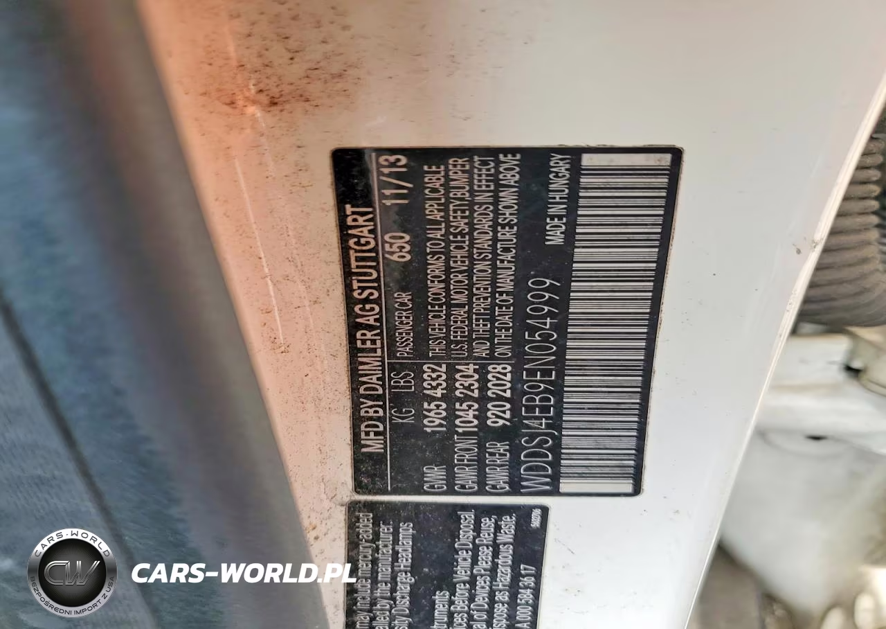 2014 Mercedes-Benz Cla 250 VIN:WDDSJ4EB9EN054999 - 12