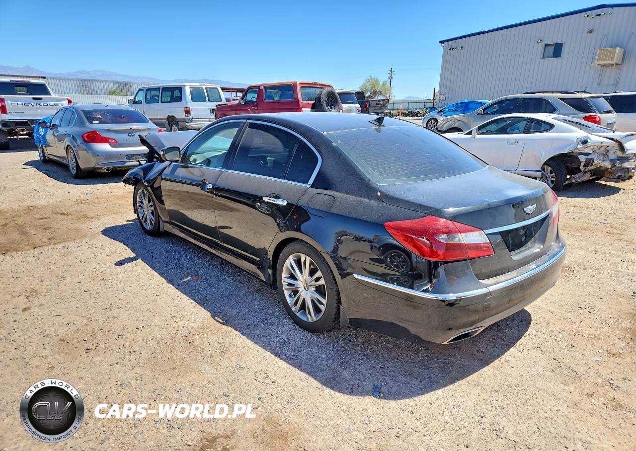 2012 Hyundai Genesis 3.8L VIN:KMHGC4DD8CU202006 - 2