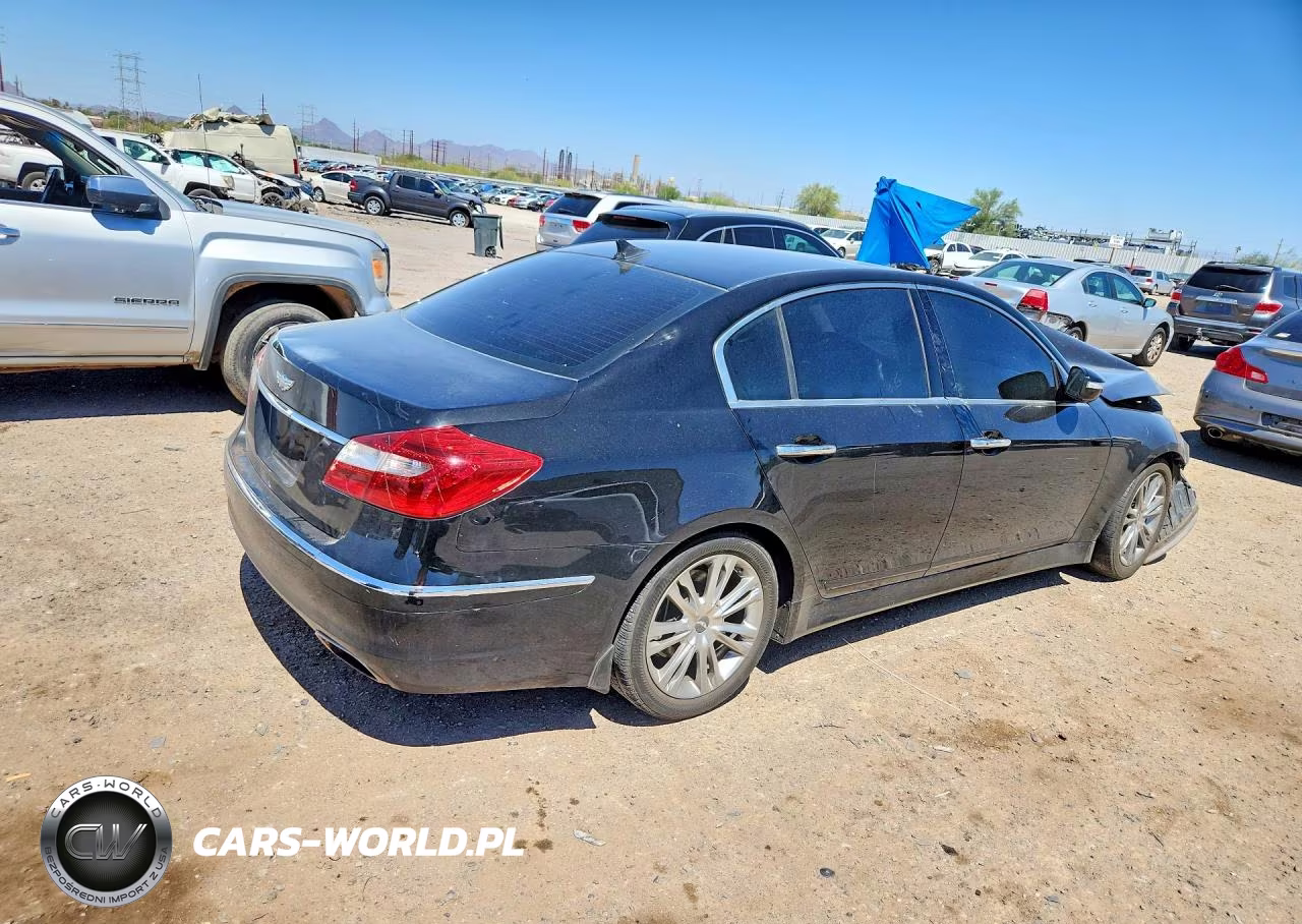 2012 Hyundai Genesis 3.8L VIN:KMHGC4DD8CU202006 - 3