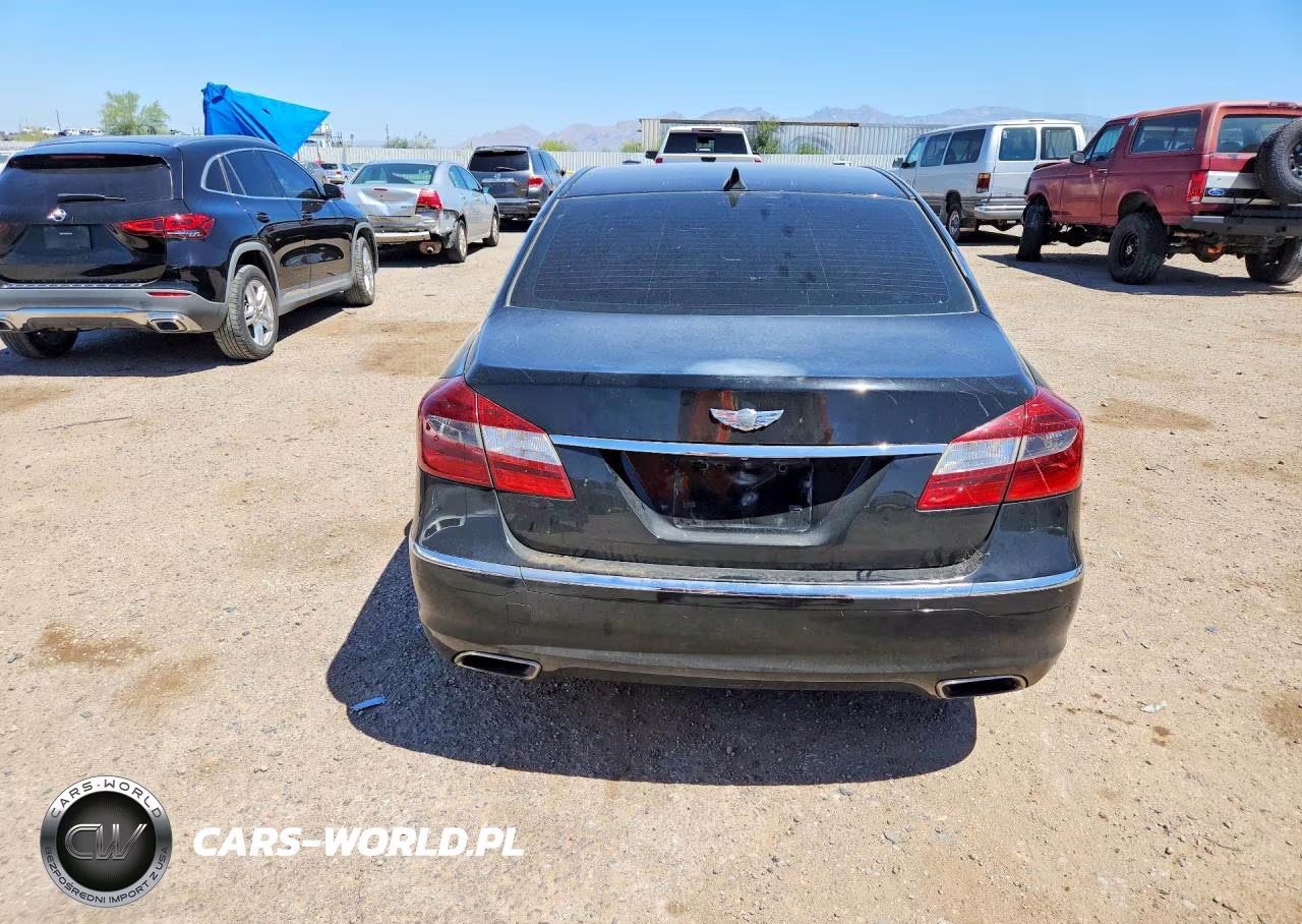 2012 Hyundai Genesis 3.8L VIN:KMHGC4DD8CU202006 - 6