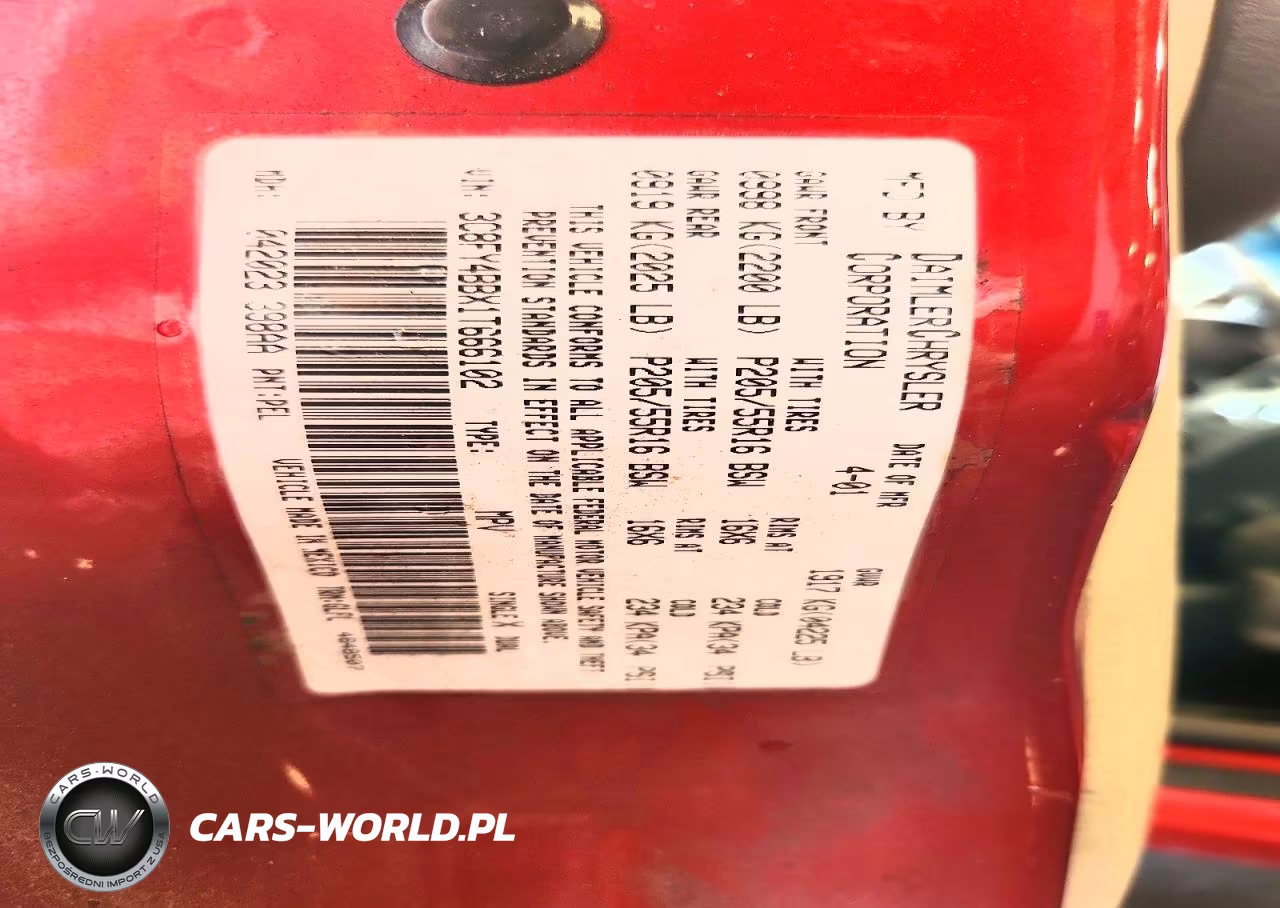 2001 Chrysler Pt Cruiser VIN:3C8FY4BBX1T666102 - 13