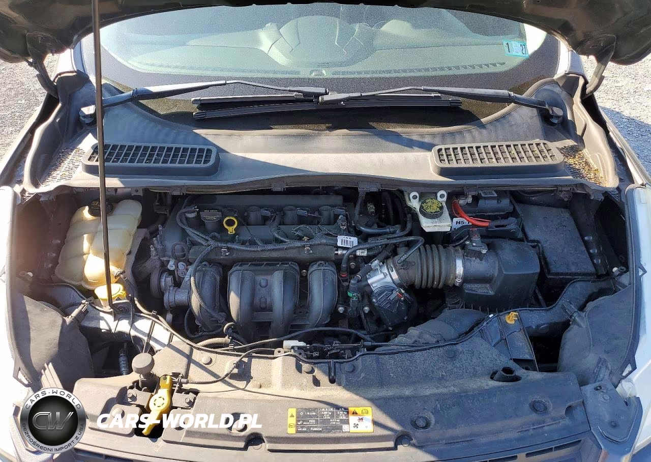2015 Ford Escape S VIN:1FMCU0F76FUB23983 - 12