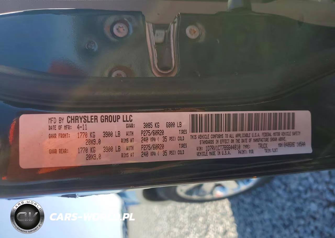 2011 Dodge Ram 1500 VIN:1D7RV1CT7BS644810 - 13