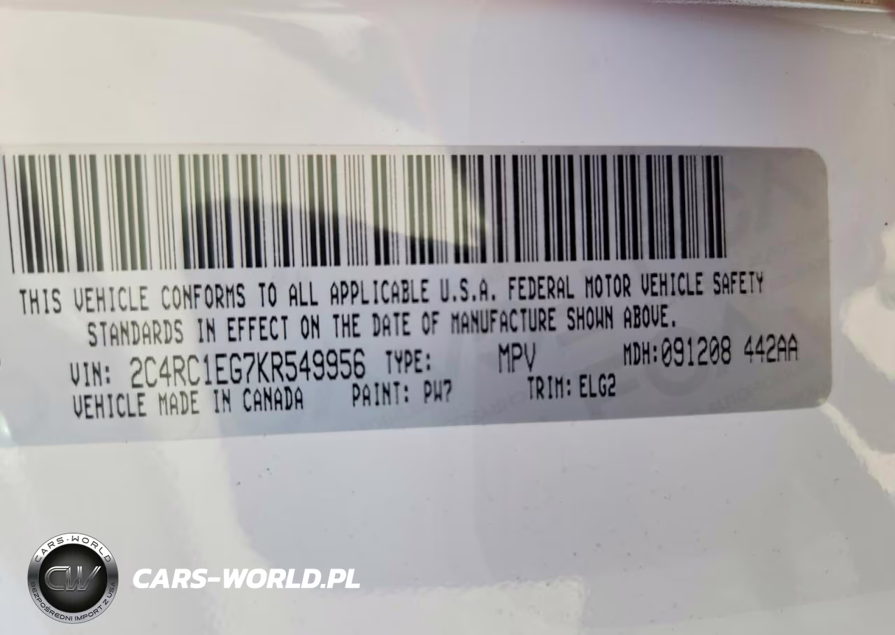 2019 Chrysler Pacifica Touring L Plus VIN:2C4RC1EG7KR549956 - 14