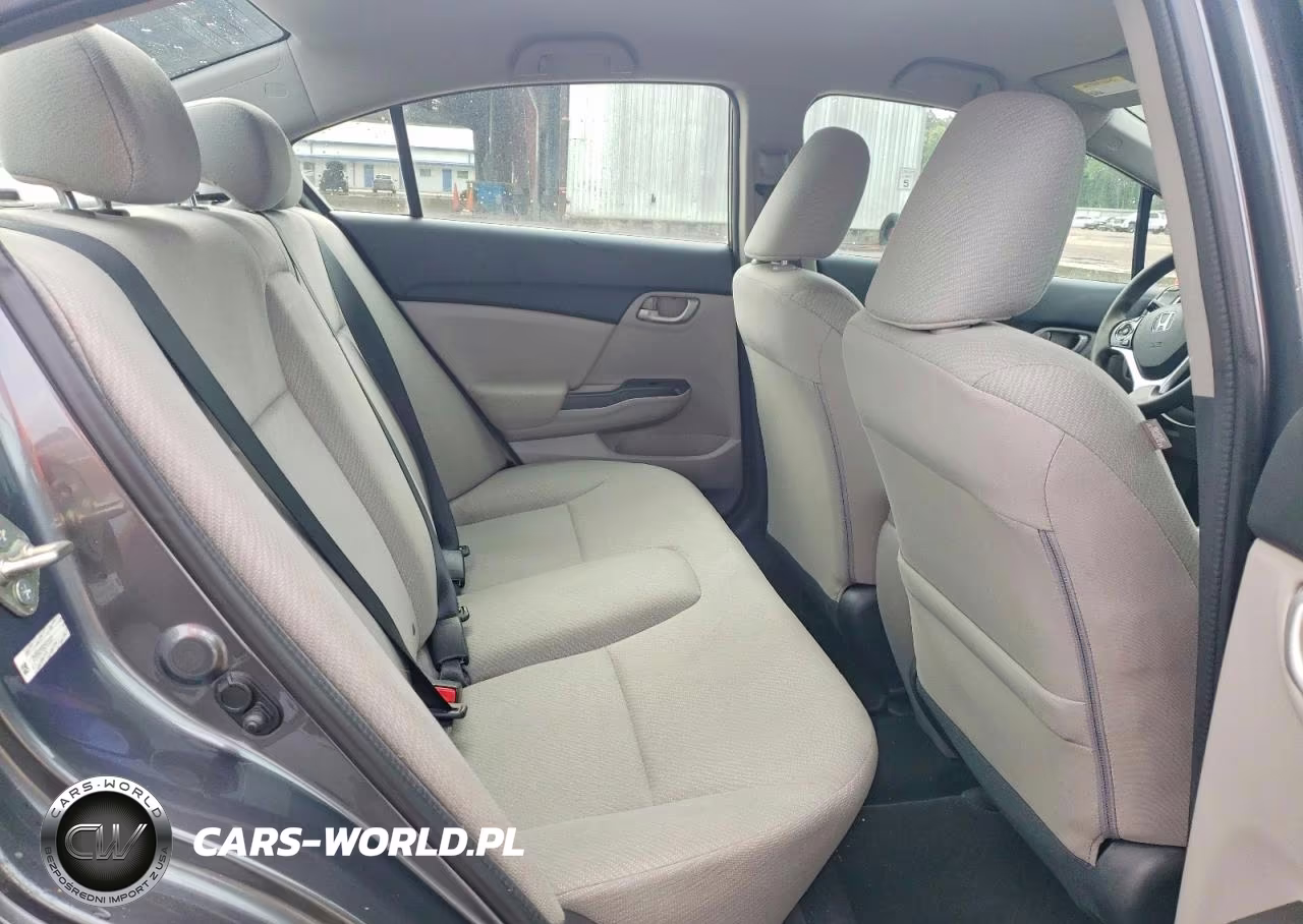 2013 Honda Civic Lx VIN:2HGFB2F59DH300531 - 10