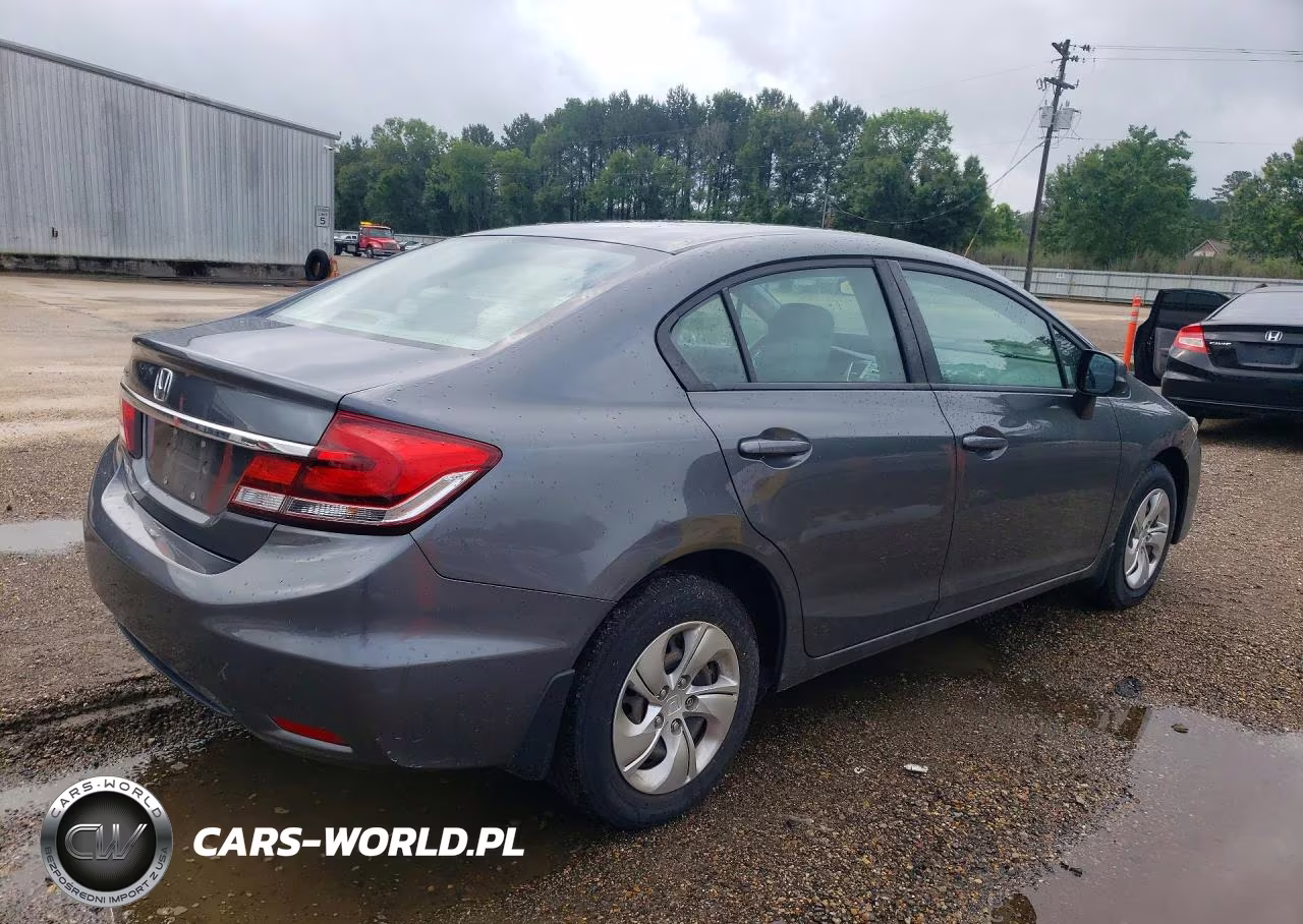 2013 Honda Civic Lx VIN:2HGFB2F59DH300531 - 3