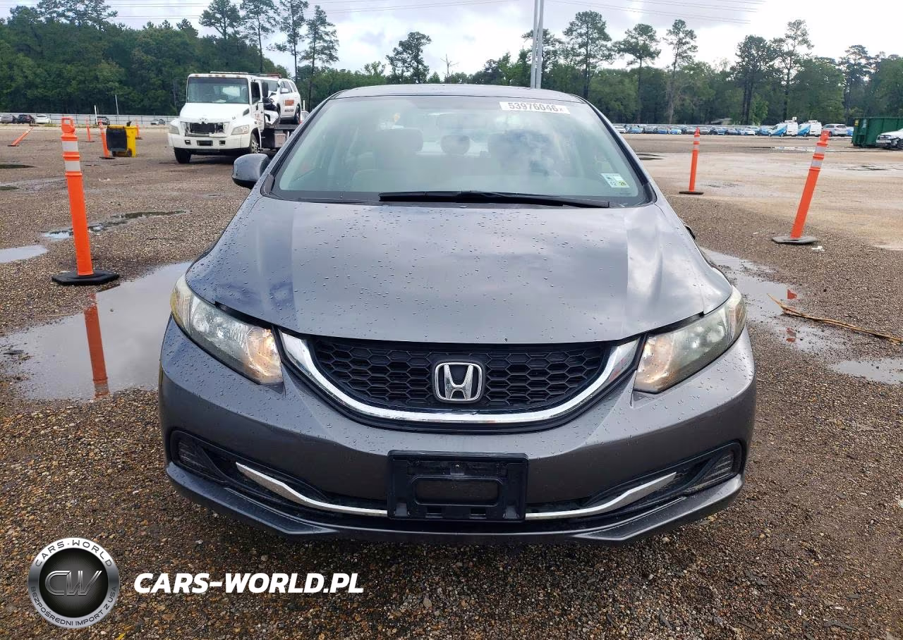 2013 Honda Civic Lx VIN:2HGFB2F59DH300531 - 5