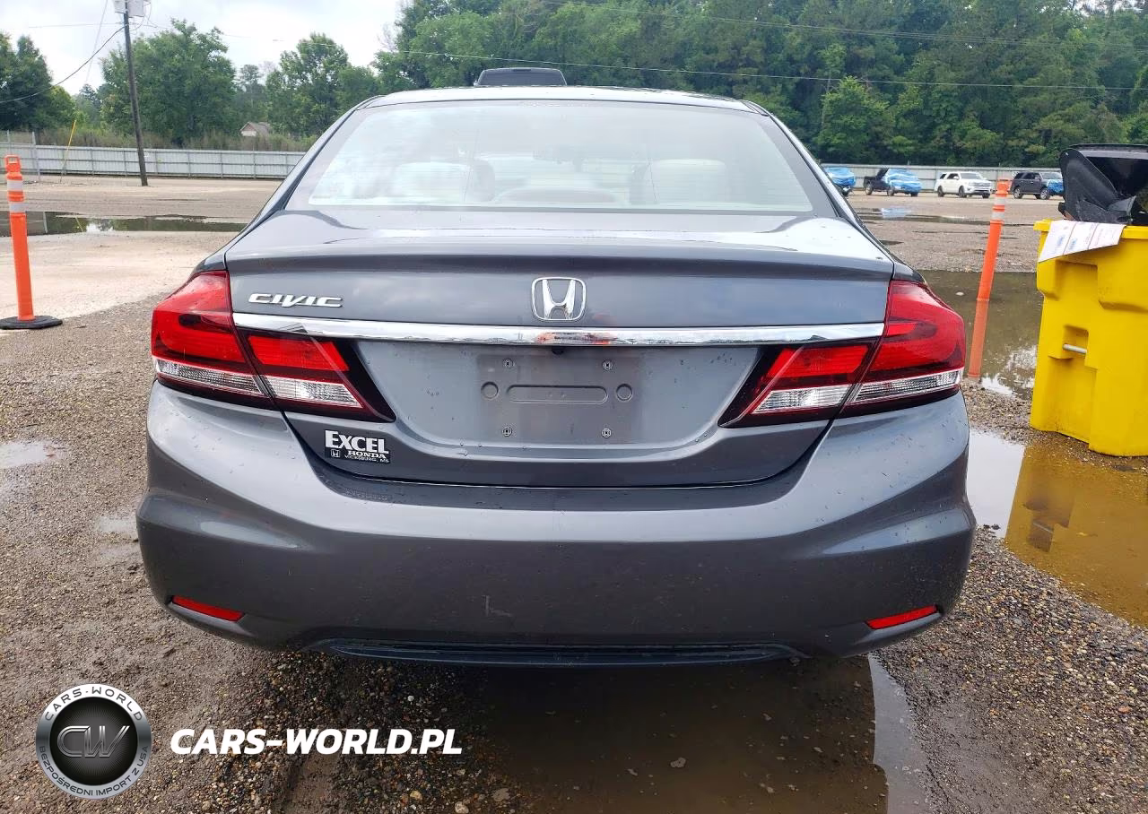 2013 Honda Civic Lx VIN:2HGFB2F59DH300531 - 6