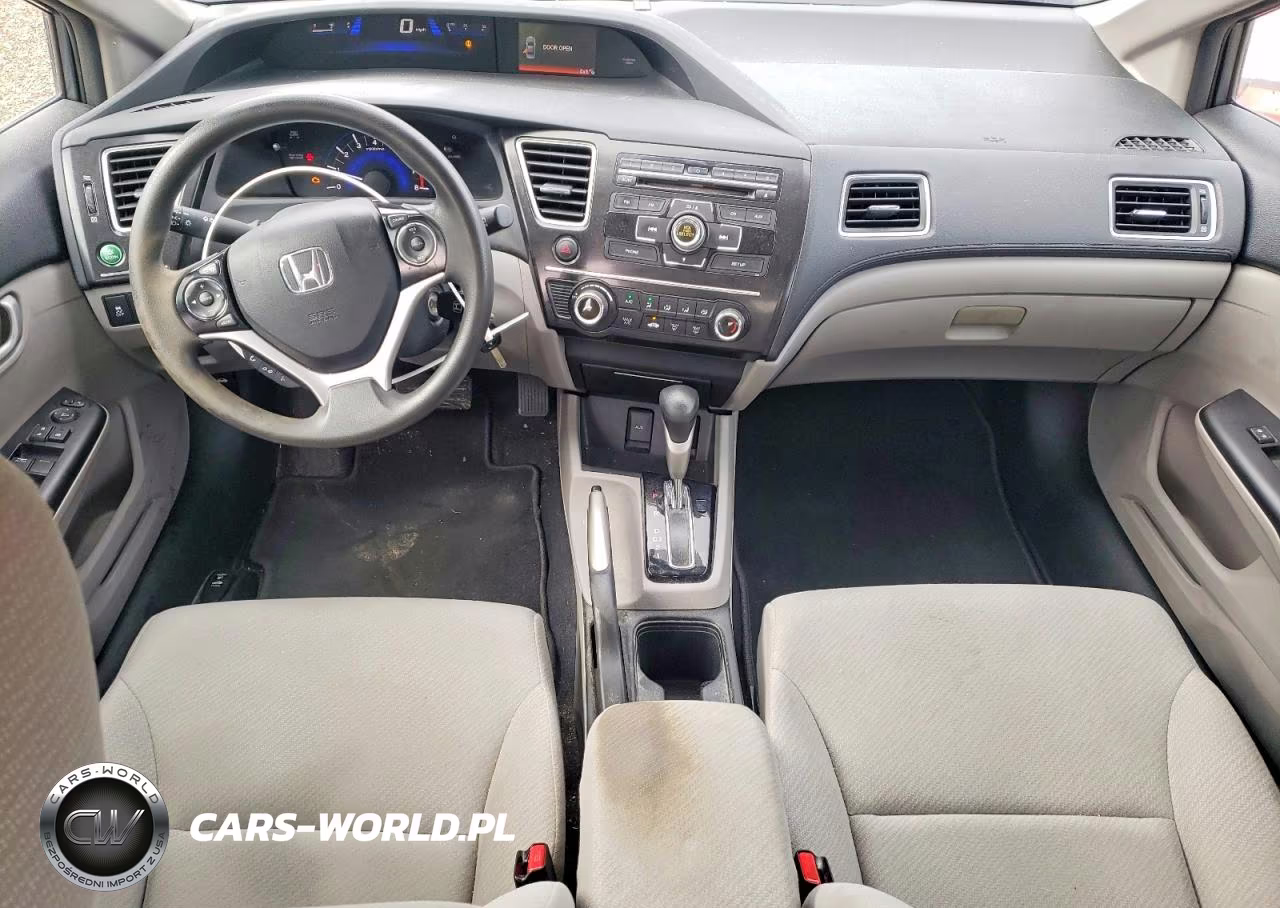 2013 Honda Civic Lx VIN:2HGFB2F59DH300531 - 8