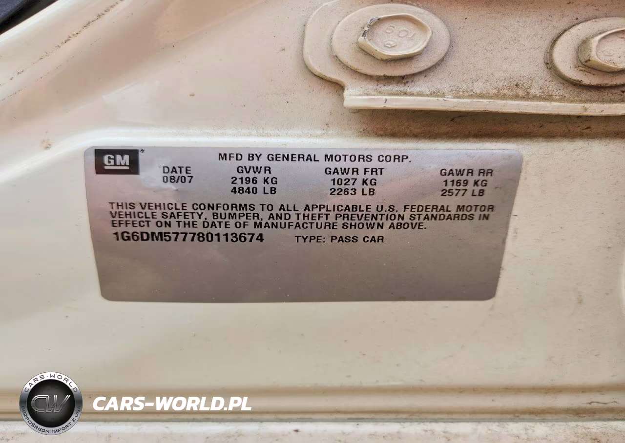 2008 Cadillac Cts VIN:1G6DM577780113674 - 13