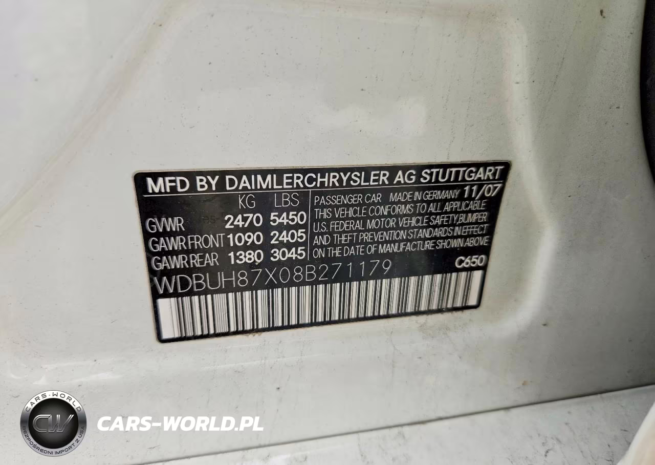 2008 Mercedes-Benz E 350 4Matic Wagon VIN:WDBUH87X08B271179 - 12