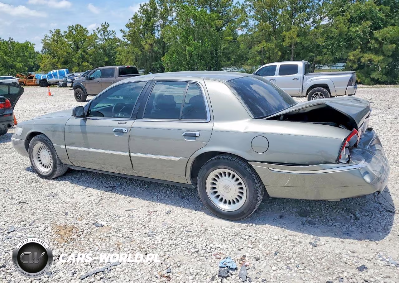 2002 Mercury Grand Marquis Ls VIN:2MEFM75W32X654854 - 2