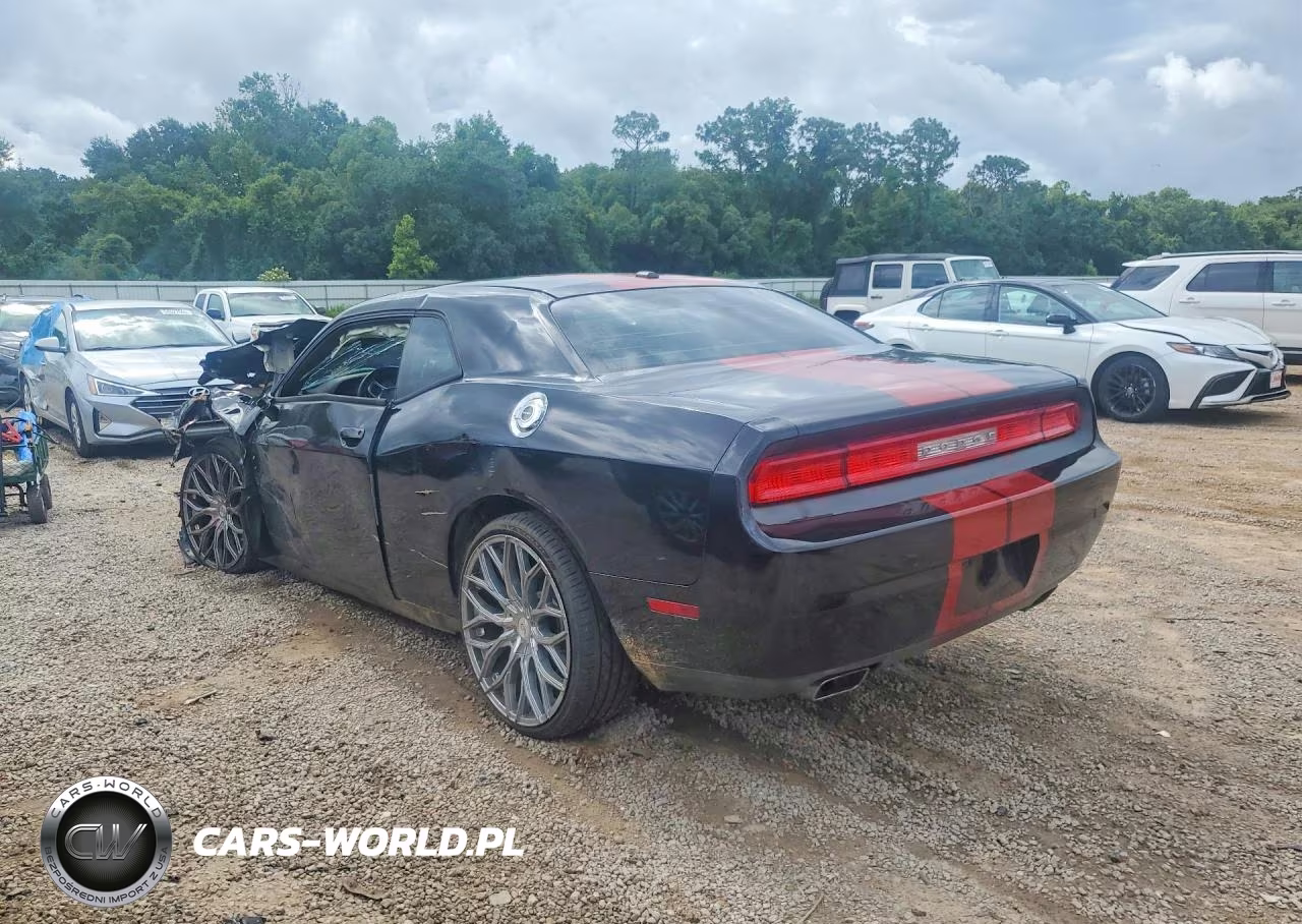 2014 Dodge Challenger Sxt VIN:2C3CDYAG6EH302282 - 2